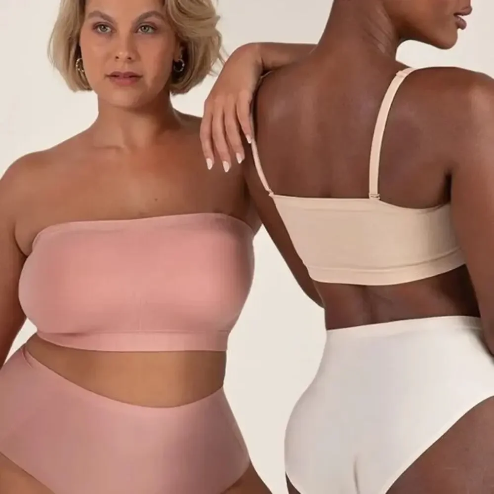 Shapermint Seamless Strapless Bandeau Bra - purchased New in Package - Picture 3 of 6